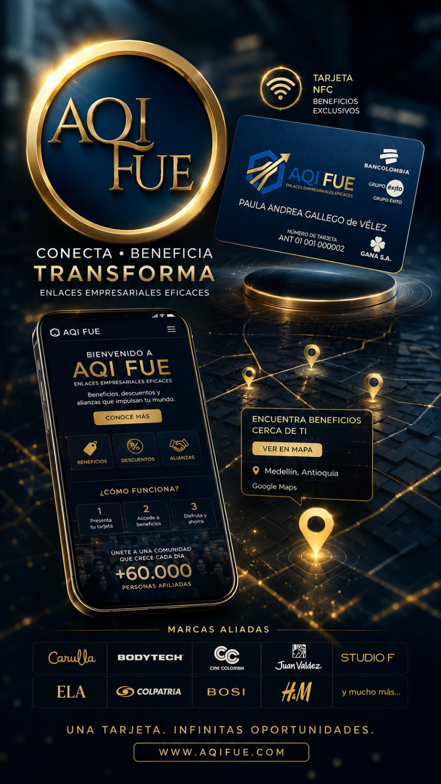 Tecnología NFC AQI FUE